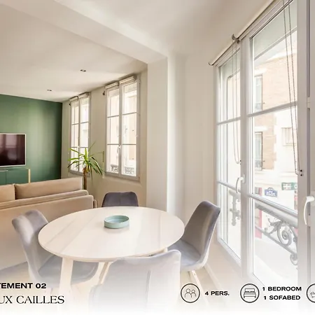 Appartement Beauquartier - Butte Aux Cailles I à Paris Extérieur photo